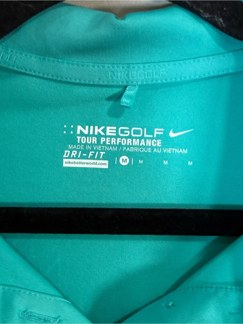 🔥Nike Golf Women’s Teal Short-Sleeve Polo Size M EC🔥